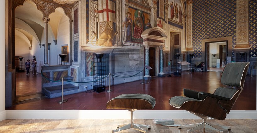 Museums in Palazzo Vecchio present art and history in Florence Wall Murals