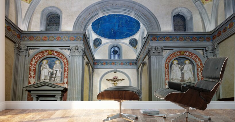 Visit to the basilica of san lorenzo in florence tuscany italy Wall Murals