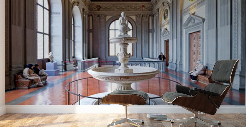 Visit to palazzo pitti palatine gallery in florence tuscany ital Wall Murals