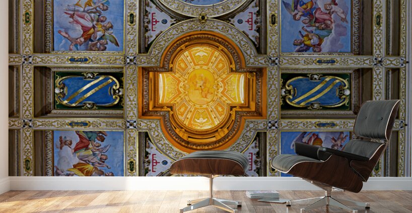 See the Camera degli Angioli ceiling at Casa Buonarroti Wall Murals