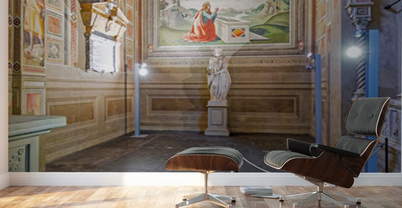 Visit to Basilica di Santa Croce in Florence Tuscany Italy Wall Murals