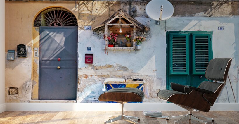 Exploring streets of Palermo Sicily in a sunny day Wall Murals