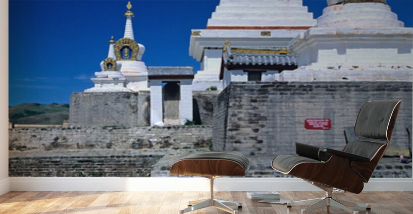 Visit to Erdene Zuu Monastery in Mongolia during summer Wall Murals