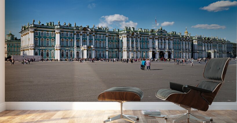 Exploring the winter palace in saint petersburg russia Wall Murals