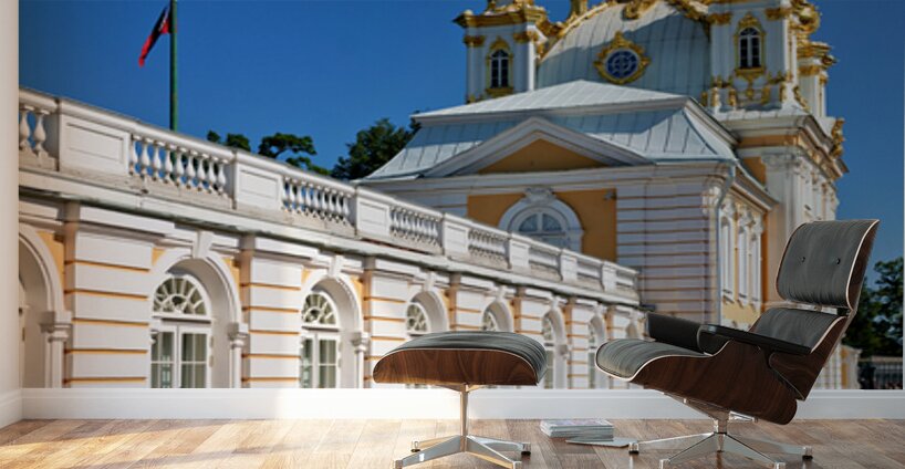 Exploring peterhof palace in saint petersburg russia Wall Murals