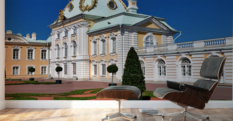 St Petersburg architecture near Peterhof Palace under clear sky Wall Murals