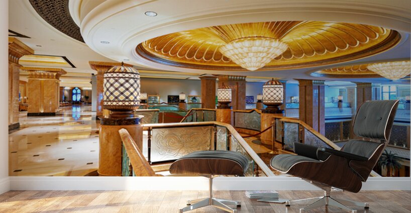 Visit Emirates Palace Hotel in Abu Dhabi and explore its design Wall Murals