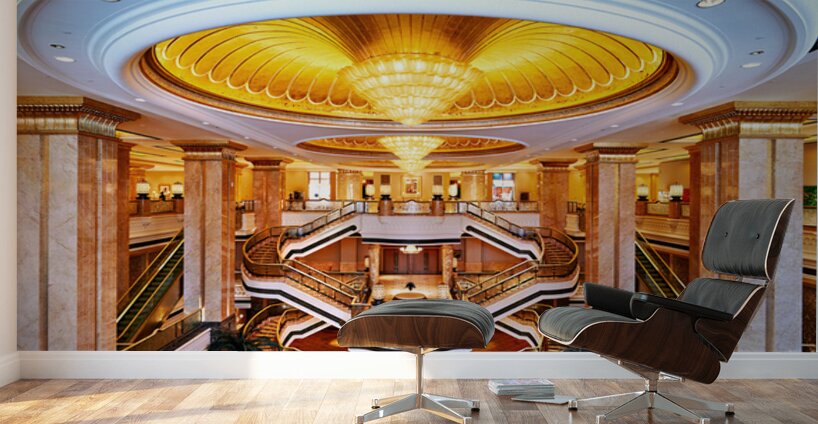 Visit to emirates palace hotel in abu dhabi Wall Murals