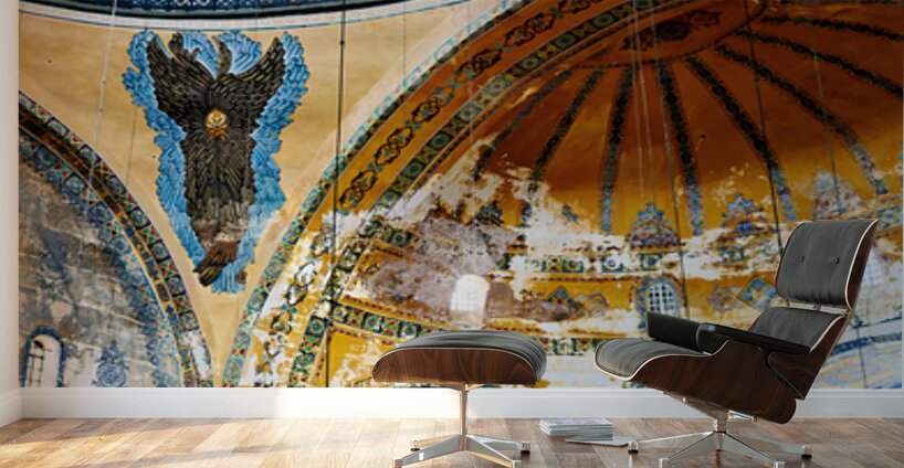 Hagia Sophia: A historic architectural gem in Istanbul Wall Murals