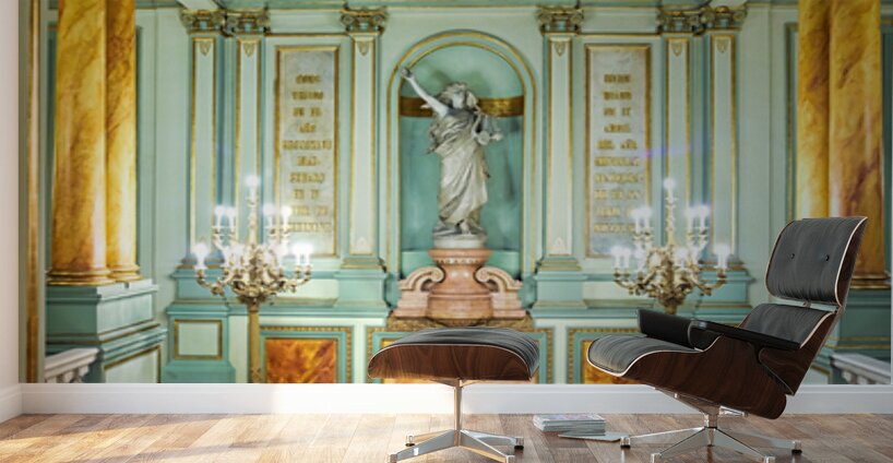 Visit to Gran Teatre del Liceu Opera House in Barcelona Wall Murals