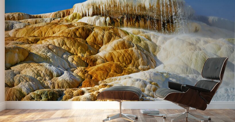 Explore devils thumb in yellowstone national park Wall Murals