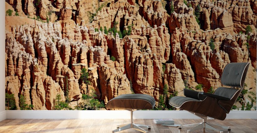 Views of bryce canyon from bryce point in national park usa Wall Murals