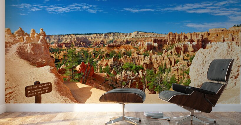 Explore queens garden in bryce canyon national park usa Wall Murals