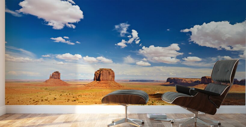 Exploring monument valley in the united states national park Wall Murals