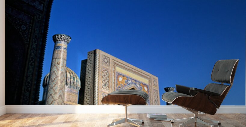 Exploring Khiva in Uzbekistan at a historic site Wall Murals