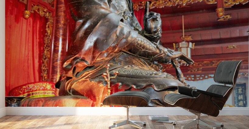 Statue of Buddha in Ho Chi Minh City Vietnam temple Wall Murals