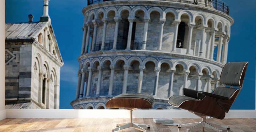 Visit Pisa and see the Leaning Tower and Cathedral Wall Murals