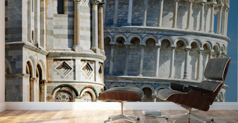 Visit the leaning tower and cathedral in pisa italy Wall Murals