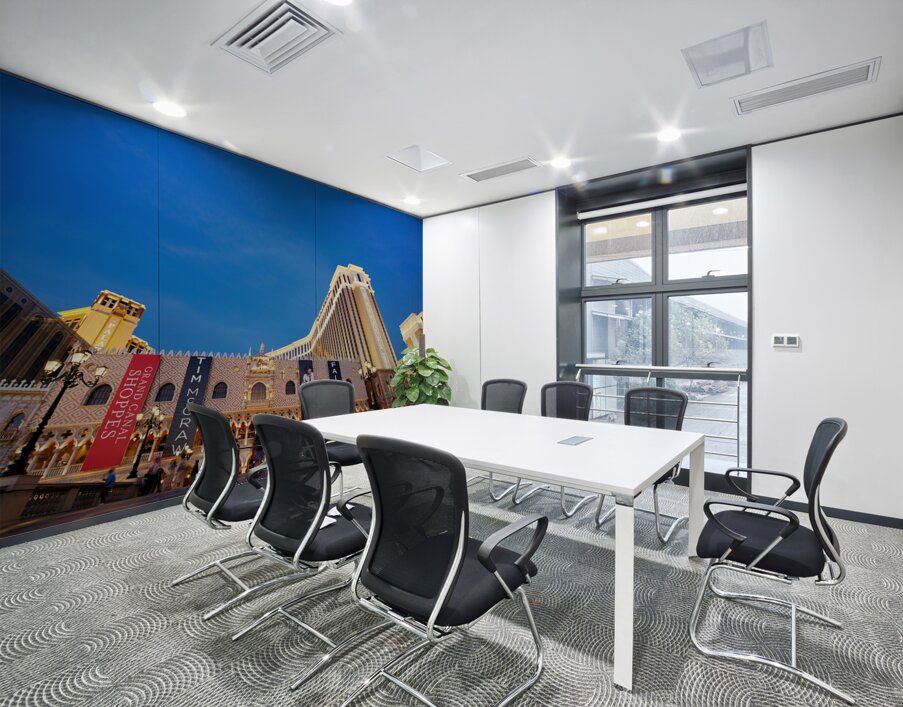 Venetian Hotel at Sunset. Las Vegas Nevada USA Wall Printing