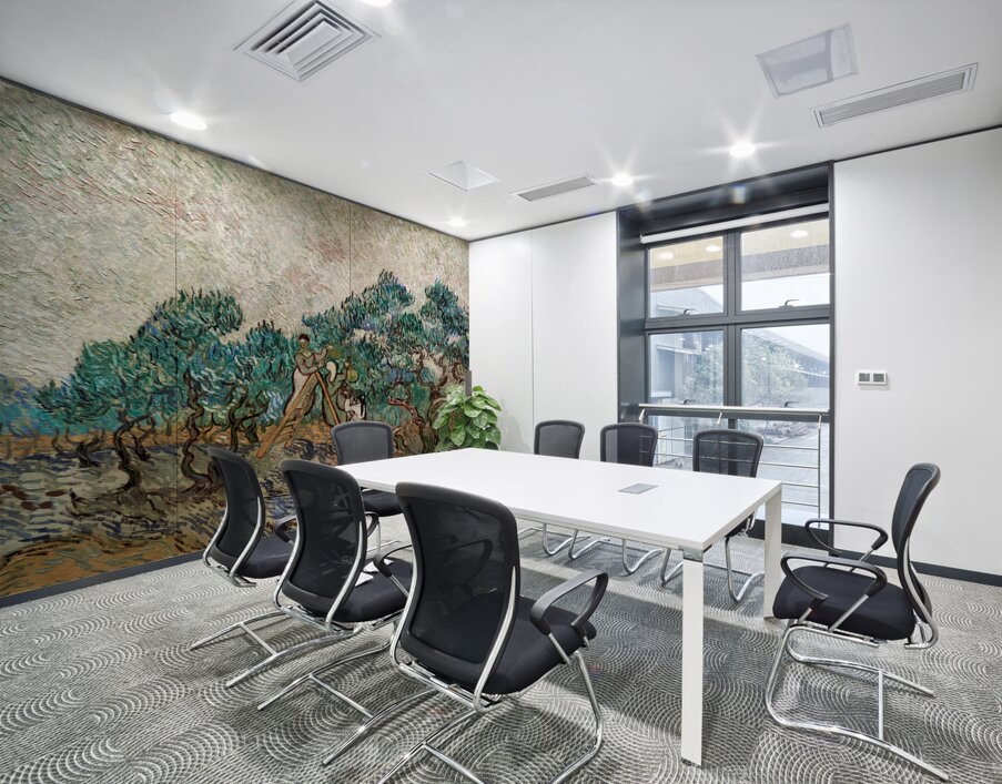 Vincent Van Gogh - The Olive Orchard - 1889 Wall Printing