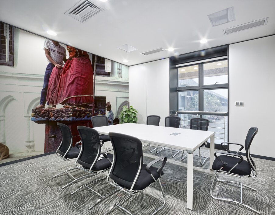 Nepal. Kathmandu. Wall Printing