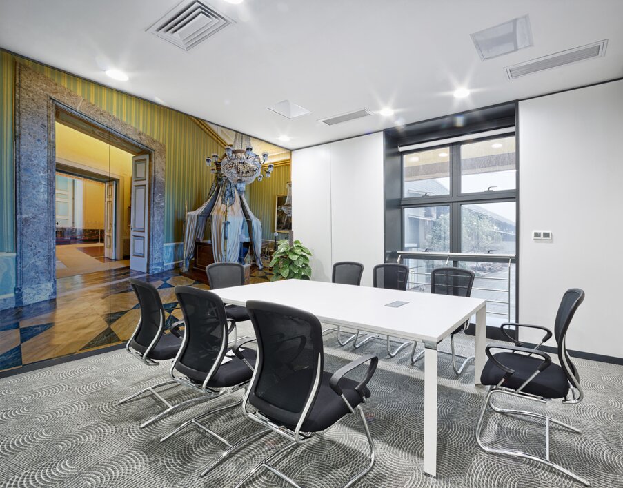 Caserta Campania Italy. The Royal Palace. The apartrment of King Joachim Murat Wall Printing