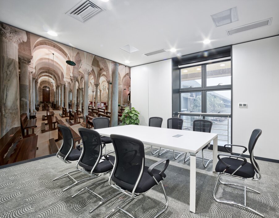 Apulia Puglia Italy. Trani. Basilica Cattedrale Beata Maria Vergine Assunta dedicated to Saint Nicholas Wall Printing