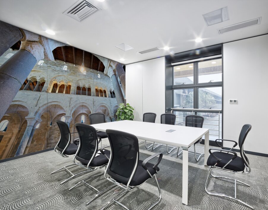 Apulia Puglia Italy. Trani. Basilica Cattedrale Beata Maria Vergine Assunta dedicated to Saint Nicholas Wall Printing