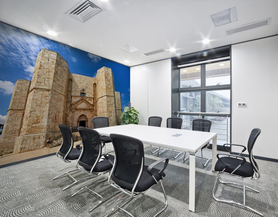 Apulia Puglia Italy. Castel del Monte Wall Printing