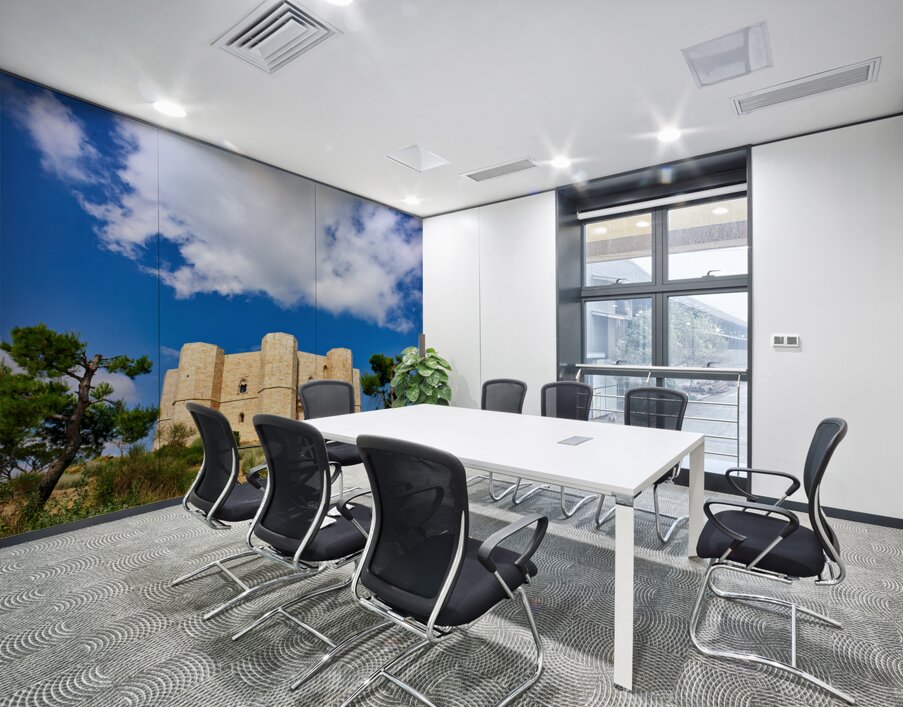 Apulia Puglia Italy. Castel del Monte Wall Printing