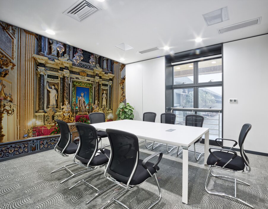 Apulia Puglia Salento Italy. Lecce. Cathedral Maria Santissima Assunta and Saint Orontius Wall Printing