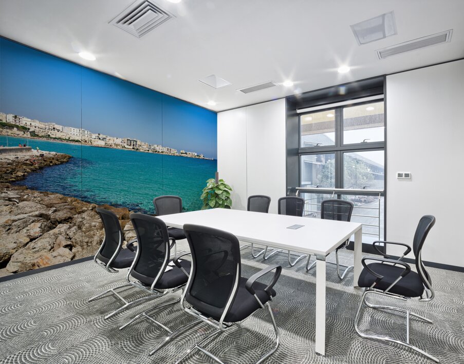 Apulia Puglia Salento. Italy. Otranto. The beach Wall Printing