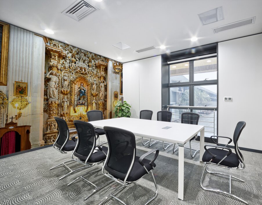 Apulia Puglia Salento Italy. Lecce. Santa Chiara church Wall Printing