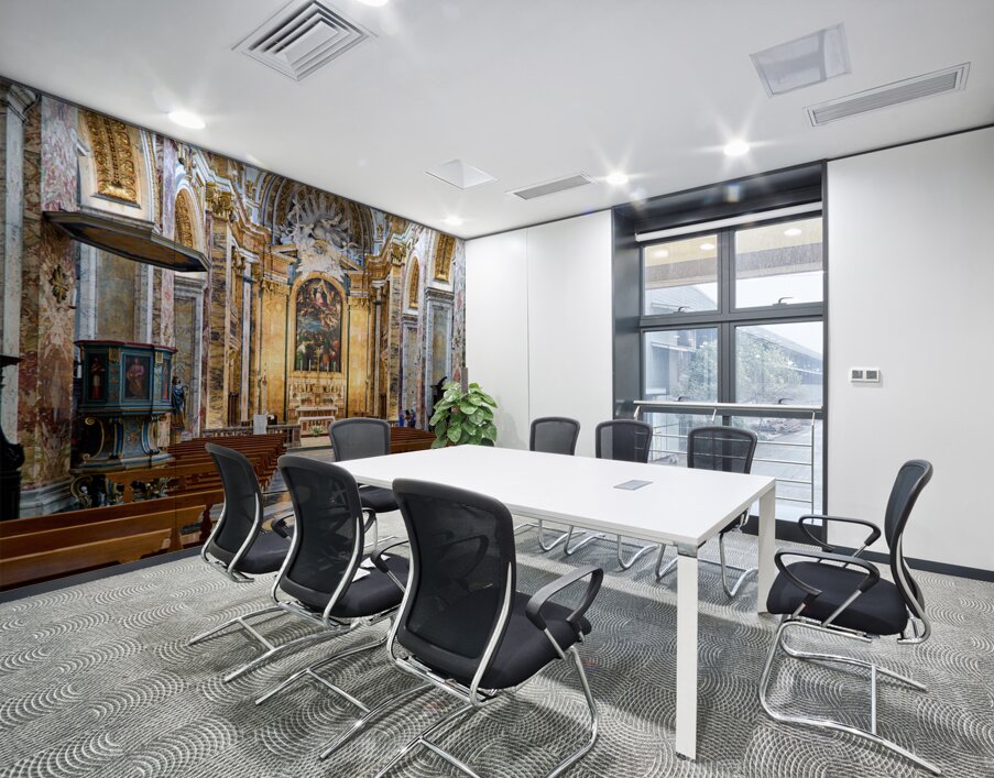 Rome Lazio Italy. The Church of St. Louis of the French is a Roman Catholic church Wall Printing