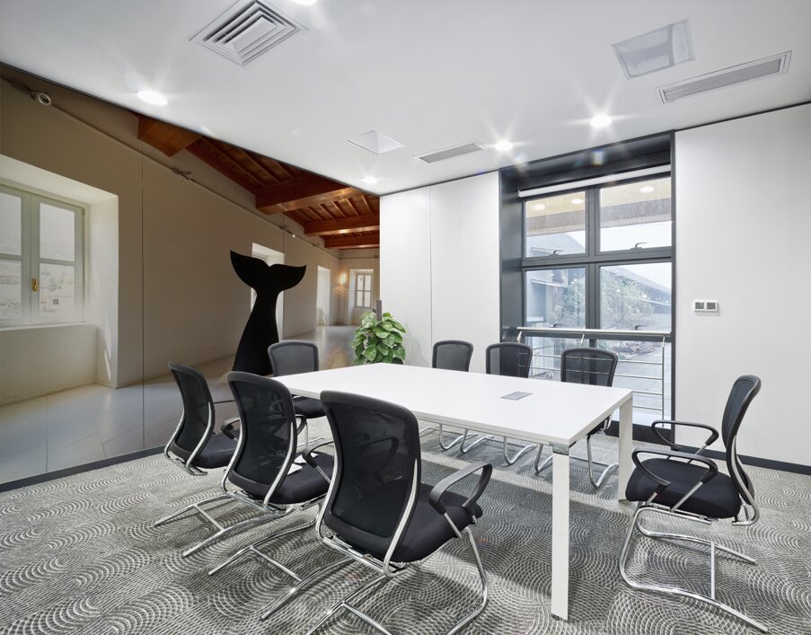 Spoleto Umbria Italy. Collicola Palace Art Gallery Wall Printing