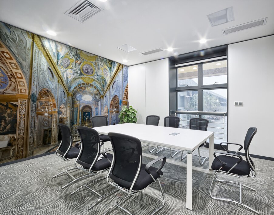 Todi Umbria Italy. Chiesa della Nunziatina Nunziatina Church Wall Printing