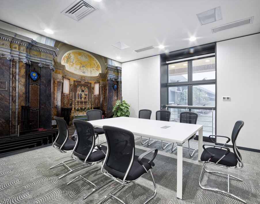 Città della Pieve Umbria Italy. The Cathedral of San Gervasio e Protasio Wall Printing