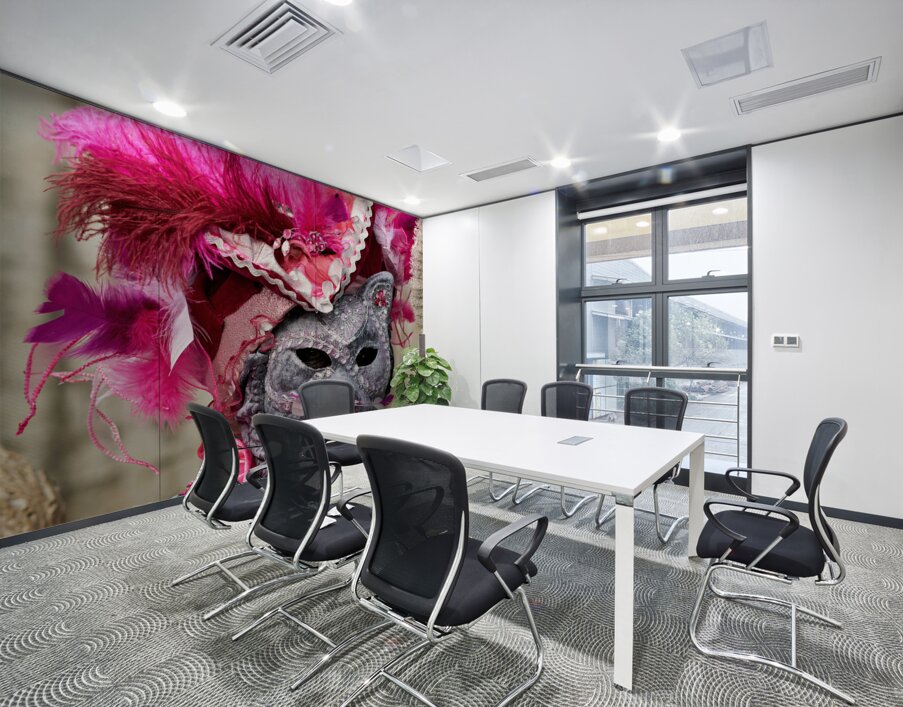 Venice Italy. The Carnival Wall Printing