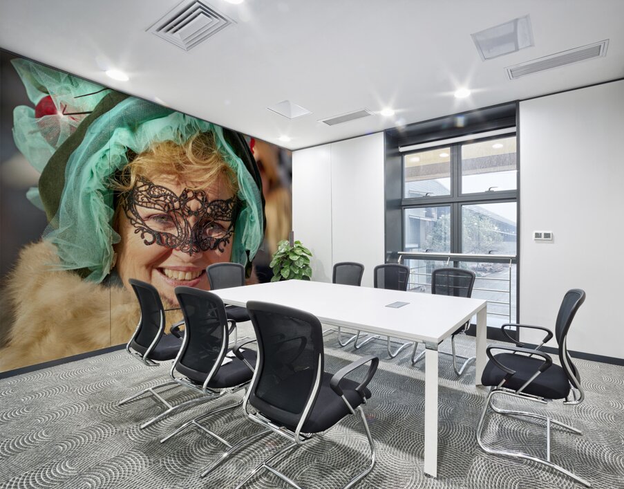 Venice Italy. The Carnival Wall Printing