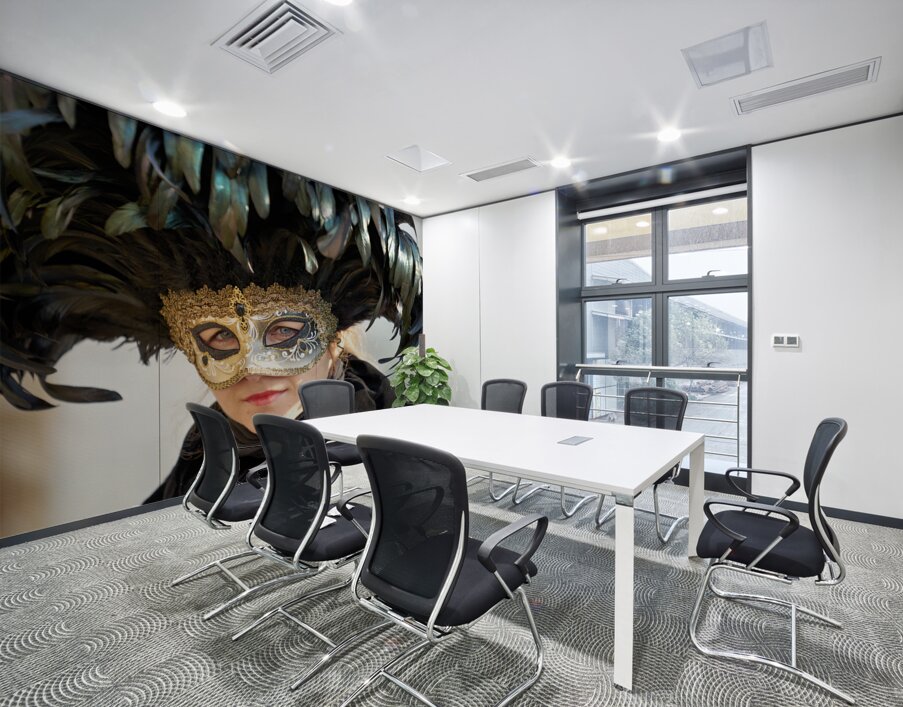 Venice Italy. The Carnival Wall Printing