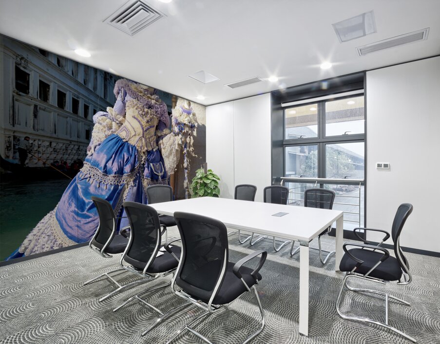 Venice Italy. The Carnival Wall Printing