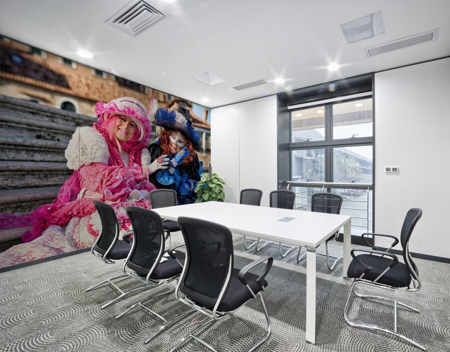 Venice Italy. The Carnival Wall Printing