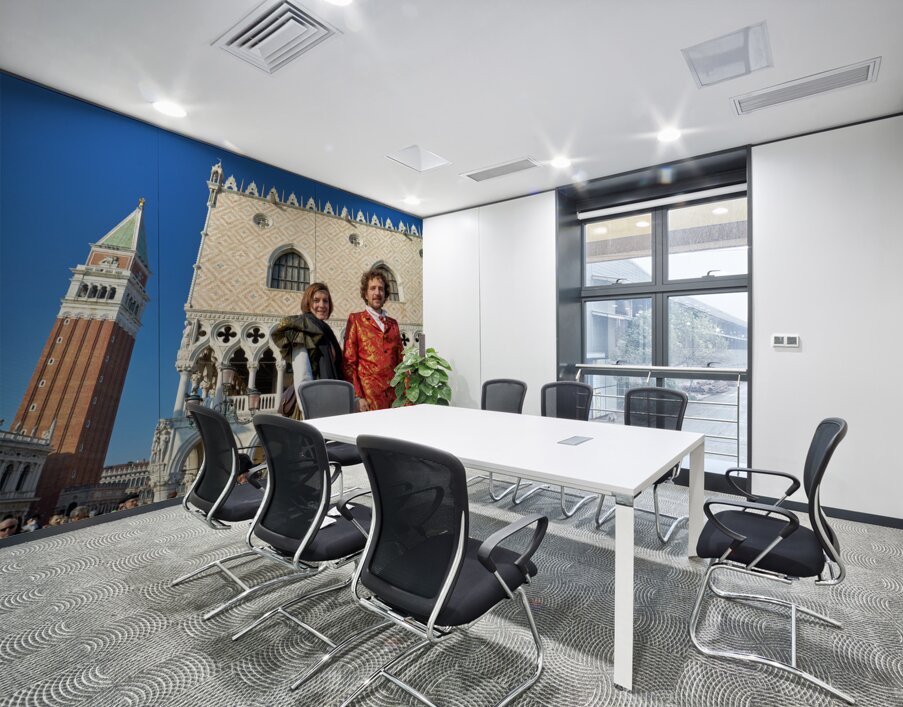 Venice Italy. The Carnival Wall Printing