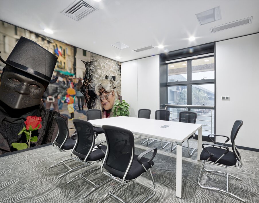 Venice Italy. The Carnival Wall Printing