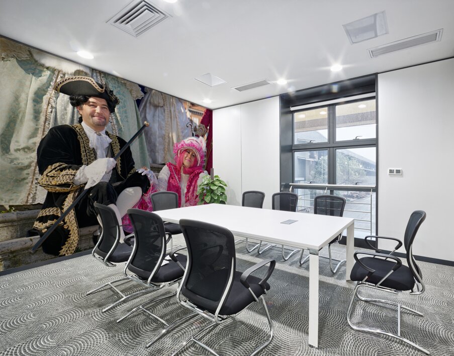 Venice Italy. The Carnival Wall Printing