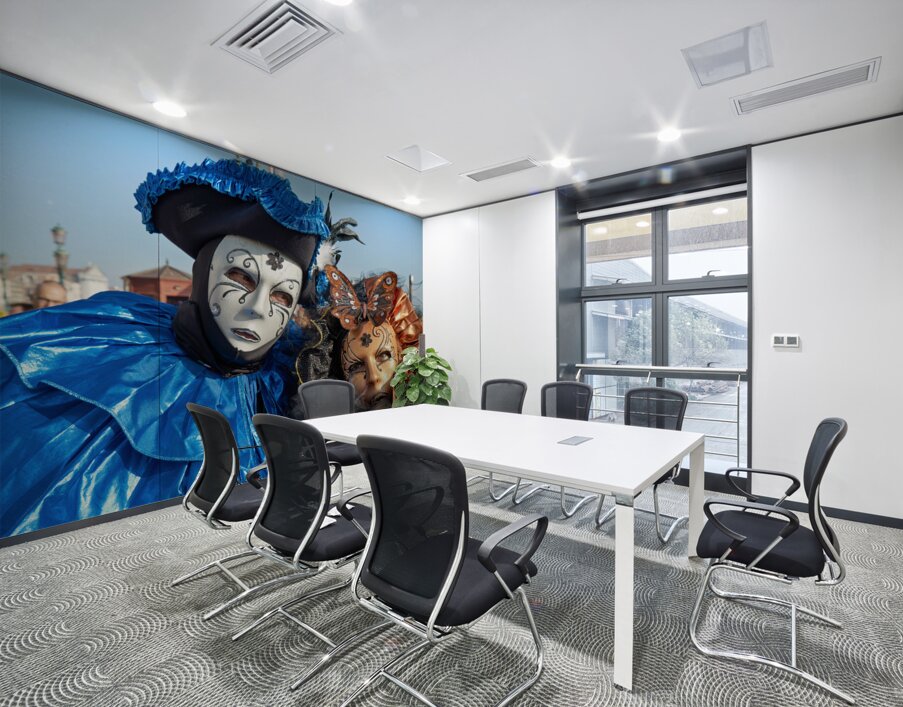 Venice Italy. The Carnival Wall Printing