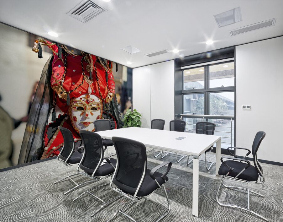 Venice Italy. The Carnival Wall Printing