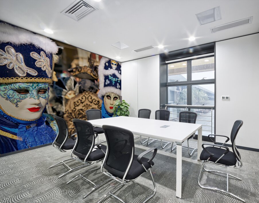 Venice Italy. The Carnival Wall Printing