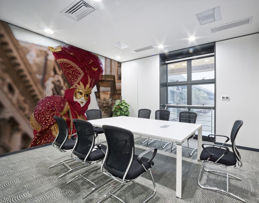 Venice Italy. The Carnival Wall Printing