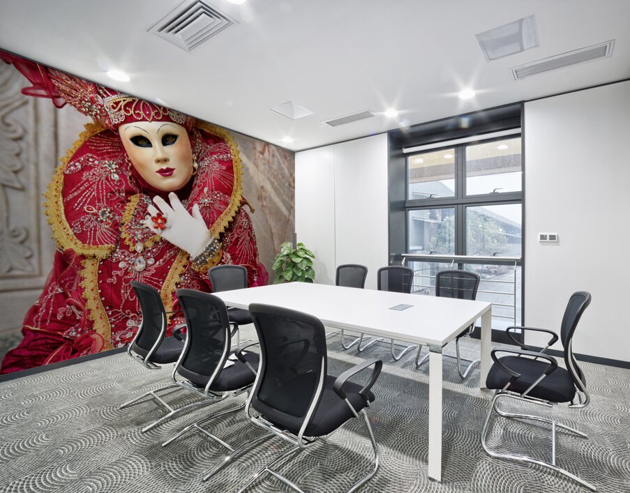 Venice Italy. The Carnival Wall Printing